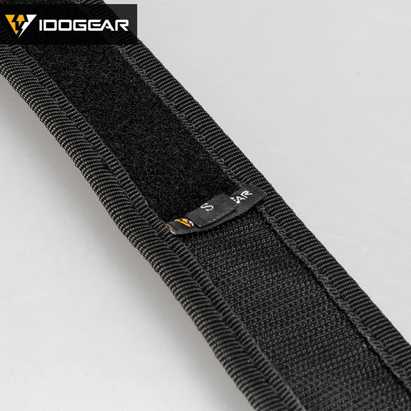 IDOGEAR Tactical Belt Mens Belts Sports Inner Belt  1.7" Waist Belt  Nylon Black 3418