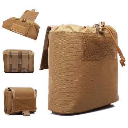 Hunting Dump Pouch Folding Dump Pouch Adjustable Utility Belt Holster Ammunition & Magazine Pouches