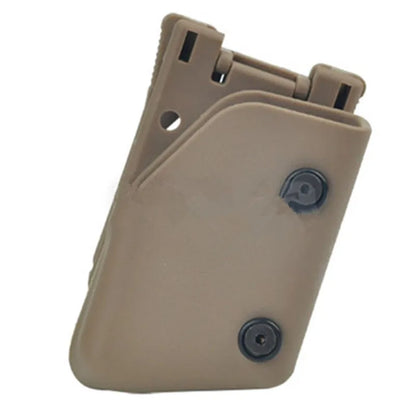 Tactical Magazine Pouch Bag, Multi-angle Speed Magazine Pouch, Suitable for Ipsc, Black DE