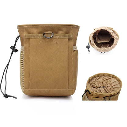 Outdoor Tactical Airsoft Molle Hunting Rifle Pouch Ammo Pouch Gun Magazine Multicam Camo Dump Drop Reloader Paintball Pouch Bag
