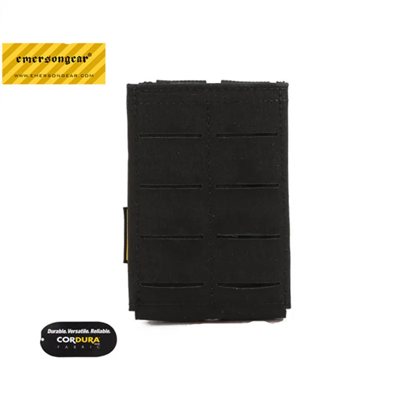 Emersongear Tactical LCS Rifle Magazine Pouch 5.56/7.62mm Singel Mag Carrier MOLLE Pouch Laser Cut Tool Bags Airsoft AK M4