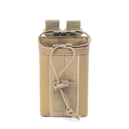 1000D Nylon Tactical Molle Walkie Talkie Holder Bag Radio Pouch Package Sports Pendant Hunting Magazine Mag Pouch