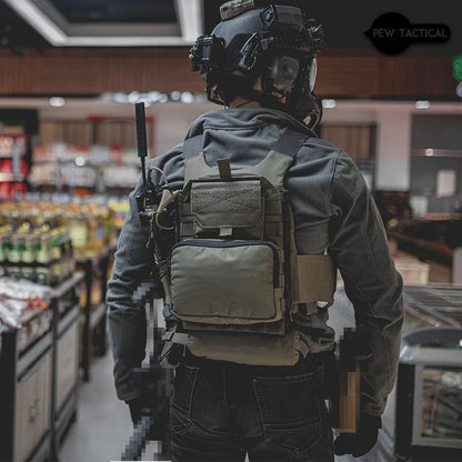 PEW TACTICAL Zip-on Back Platform 50oz Airsoft BP02