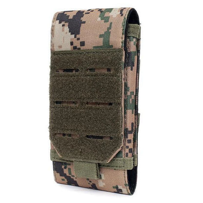 Molle Laser Pouch Tactical Cell Phone Belt EDC Pouch Holder Waist Accessories Bag Outdoor Camping Mobile Phone Pack Bag