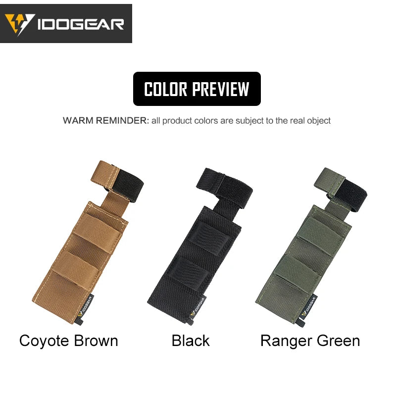IDOGEAR Hunting Shear Scissor Holder TOURNIQUET Pouch MOLLE EMT Hunting Accessories 3564
