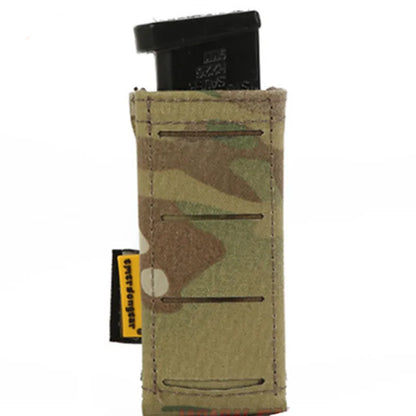 Emersongear Tactical LCS Pistol Magazine Pouch 9mm Mag Pouch Single Mag Carrier MOLLE Pouch Laser Cut Airsoft
