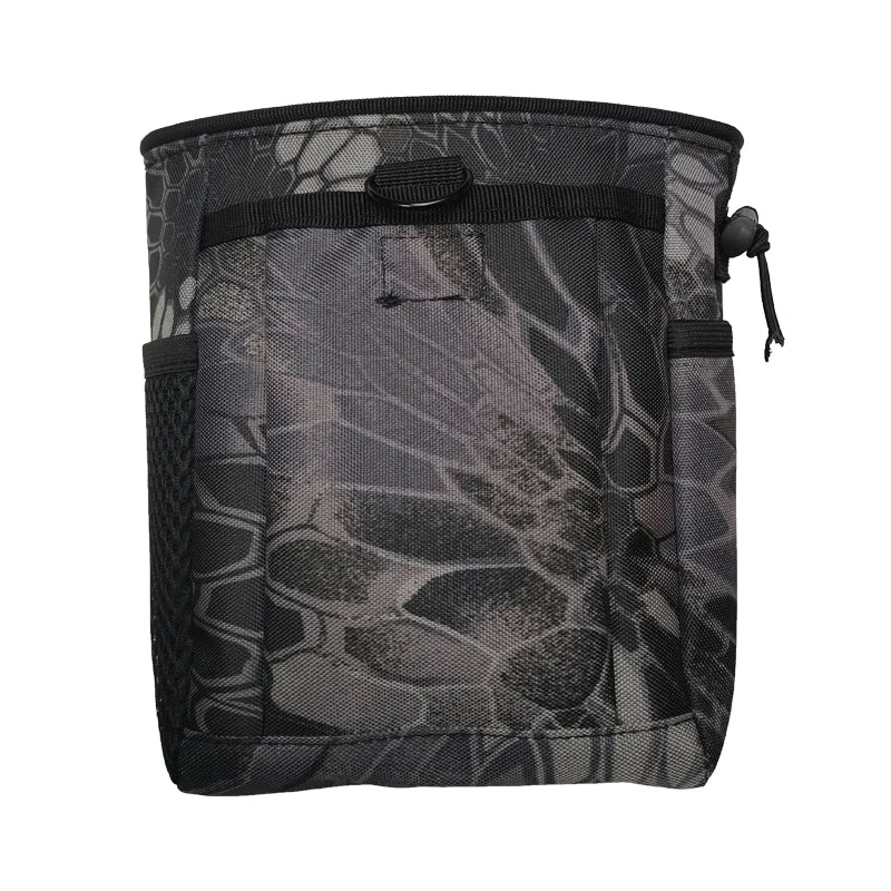 Outdoor Tactical Airsoft Molle Hunting Rifle Pouch Ammo Pouch Gun Magazine Multicam Camo Dump Drop Reloader Paintball Pouch Bag