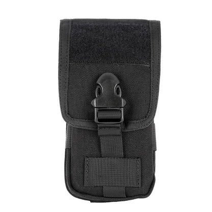 Tactical Double-layer Phone Pouch Hunting Camouflage Molle Bags Outdoor Hunting Molle Fanny Bag Waist Bag Outdoor Sport Bag