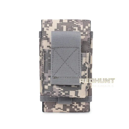 Tactical 5 inch Waist Phone Pouch Molle Sytsem Cellephone Bag Outdoor Cigarette Pouch Key Bag Outdoor Tool Accessory Bag