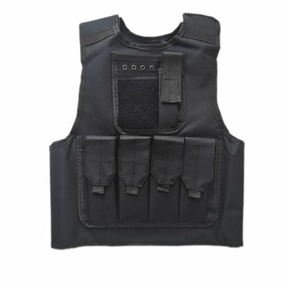 Kids Tactical CS Vest Children Outdoor Camouflage Waistcoat Training Airsoft Paintball  Vests Combat Shooting Protect Gear