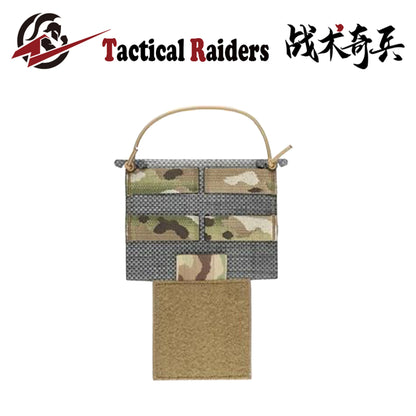 【Tactical Raiders】VA-008 Ferro Style Tactical Vest Chest Rig Plate Molle Chest Hanging Original Milliken Tegris Expansion Board