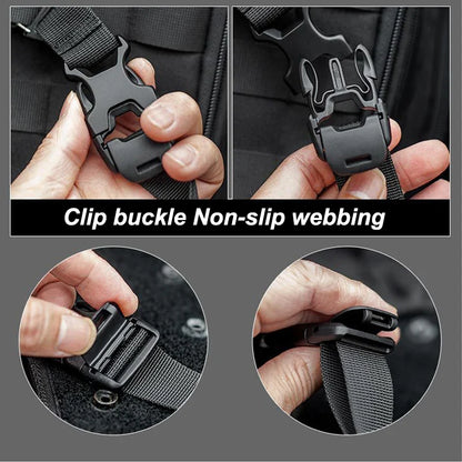 MOLLE Straps With Buckle Clips Compression Straps for Tactical Gear Backpack Accessory Strap Luggage Straps Tools