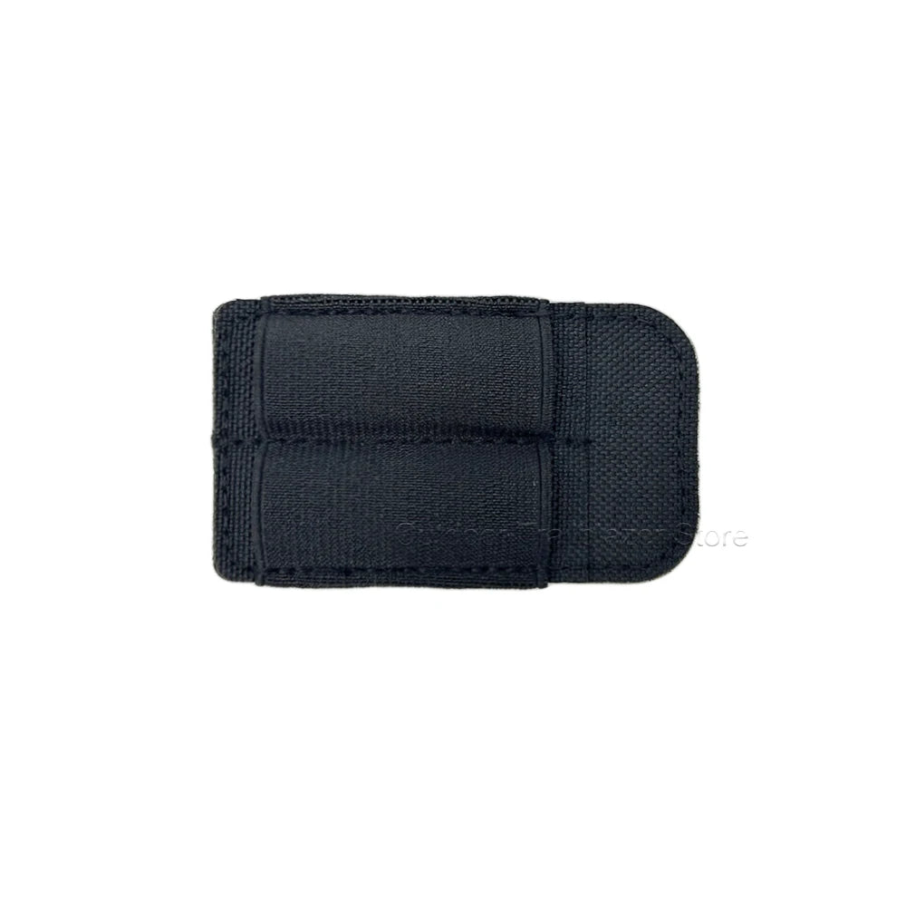 Tactical Patch 2-Round Holder Adhesive Ammo Shell Holder Hook Loop Patch Hunting Rifles M4 Bullet Pouch Hunting Accessories
