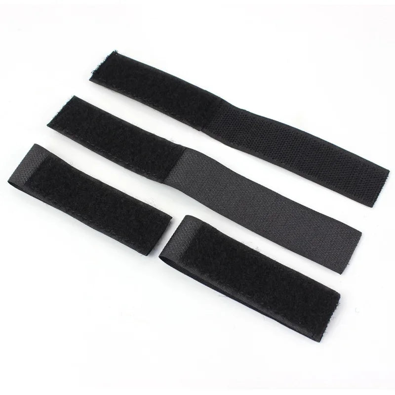 4PCS Molle Strip Adapter Vest Backpack Patch Panel Hook&Loop Converter Ribbon Strips Badges ID Patches Display Holder