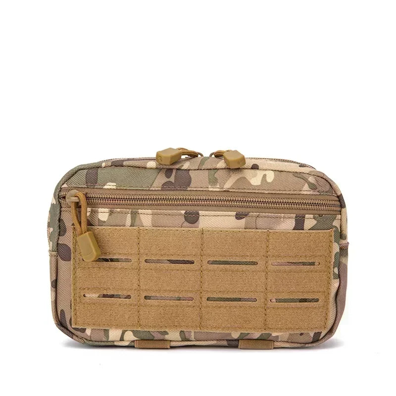 Tactical Molle Cell Phone Pouch EDC Pouch Waist Pack Emergency EMT Utility Tool Pouch First Aid Kit Pouch Hunting Bag