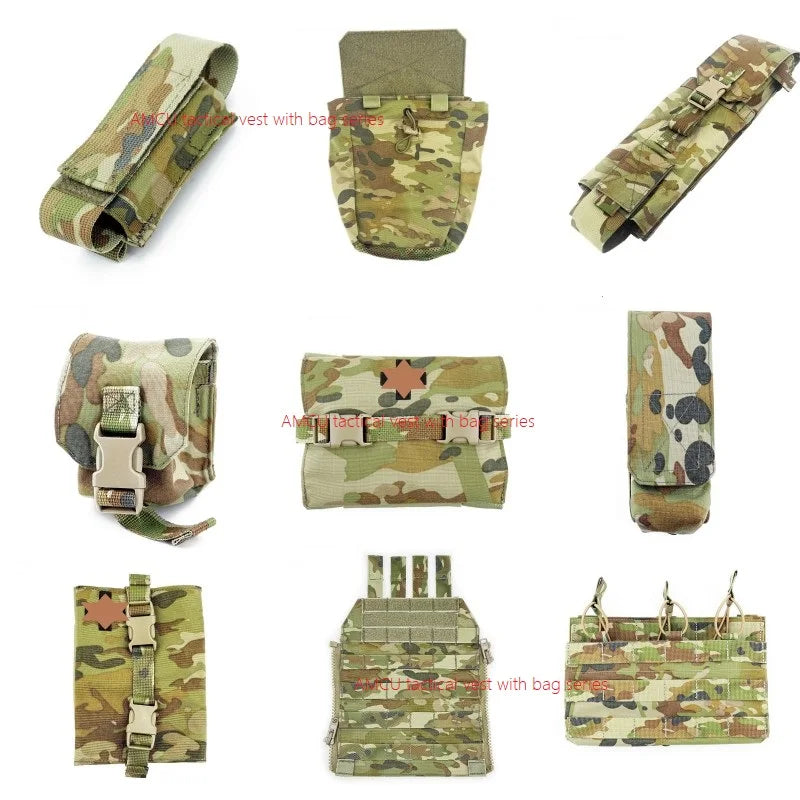 AMCU Tactical Vest With Bag Series