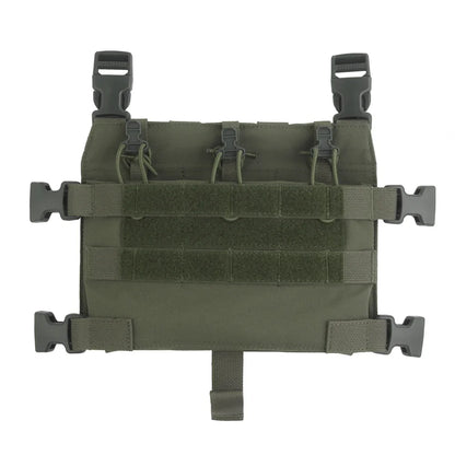 Tactical R Series Triple Mag Plate Jump Flap Pouch 5.56 Mag Holder For M4 Front Panel Plate Carrier Chest Rig Vest Outdoor