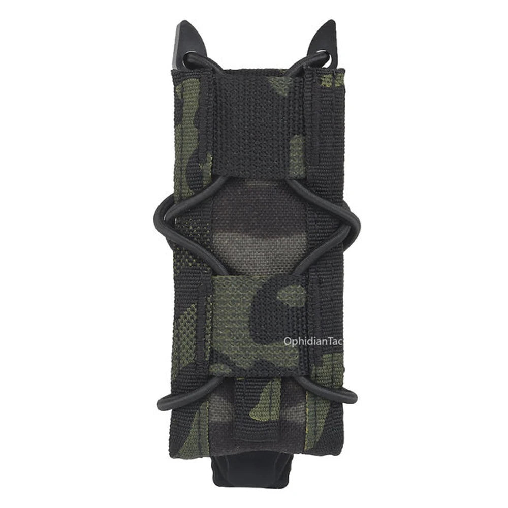 OPHIDANTAC 9MM 5.56 Magazine Pouches Tactical AK AR M4 AR15 Single Magazine Bag Rifle Molle Mag Holster Pouch Hunting