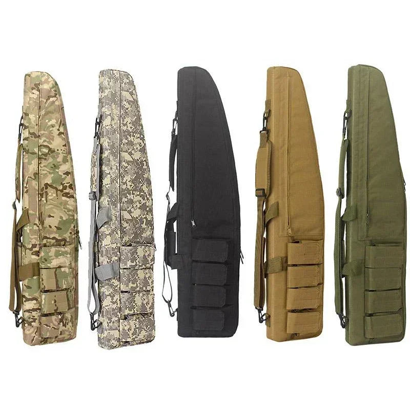 70cm / 98cm / 118cm Tactical Hunting Bags Airsoft Shooting Sniper Rifle Case Gun Carry Shoulder Backpack Molle Scope storage Box