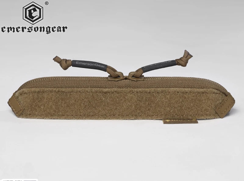 Hunting Vest Chest Pocket Zipper Lid Double Zipper Insert Pouch Storage for JPC2.0 CPC AVS LAVC Vest Zipper Cover