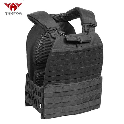 YAKEDA Tactical Vest Viking Chest Rig CS Airsoft Equipment Training Weight Hunting Vests with Steel Wire