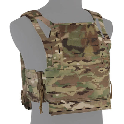 Tactical Knight Molle Camouflage Vest Quick Release Plate Carrier Lightweight Back Panel Hunting Airsoft Gear
