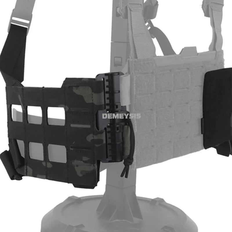 Tactical Chest Rig Expansion Kit Scalable Design Tactical Vest Molle Front Panel Hunting Vest Airsoft Training Gear  Accessories