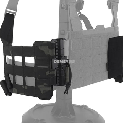 Tactical Chest Rig Expansion Kit Scalable Design Tactical Vest Molle Front Panel Hunting Vest Airsoft Training Gear  Accessories