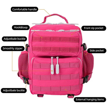 9L Mini Outdoor Sport Hunting Backpack Camping Gym Backpack Molle Climbing Daypack Bag for Men Women Cycling Hiking Bagpack