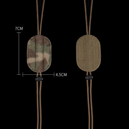 Tactical High Reinforced Night Vision Goggles NVG Reinforcement Lanyard Double-sided Magic Fastener Helmet Accessories
