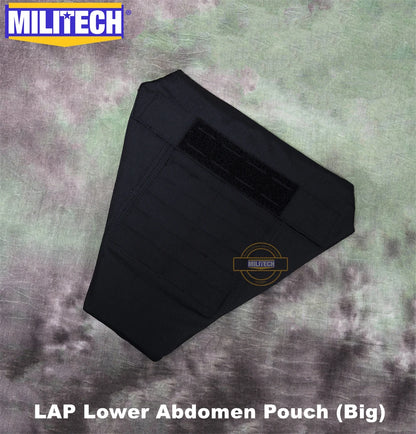 MILITECH Level 3A Groin Protection MV LAP Lower Abdomen Platform Pouch Molle Abdominal Bag With Soft Panel