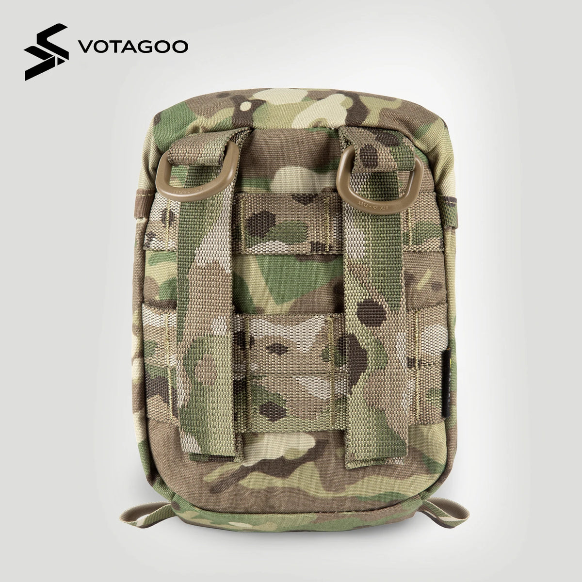 VOTAGOO Tactical IFAK Pouch – MOLLE Medical Bag & Miscellaneous Pouch, Military Fan Vest Expansion with Waist Bag