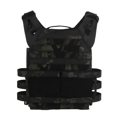 Tactical MOLLE Quick Release JPC 2.0 Plate Carrier Vest Lightweight Storage Design For Outdoor Airsoft Hunting Combat Training