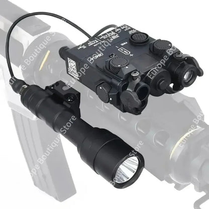 Multi-Purpose 20mm Rail Accessory, DBAL-A2 Aiming Indicator, Red Green Laser & White LED Lighting for Outdoor