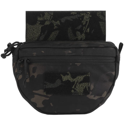 Tactical Vest Underbelly Pouch Hunting Vest Drop Pouches for JPC LBT-6094A V5 Plate Carrier Airsoft Gear Abdominal Storage Bag