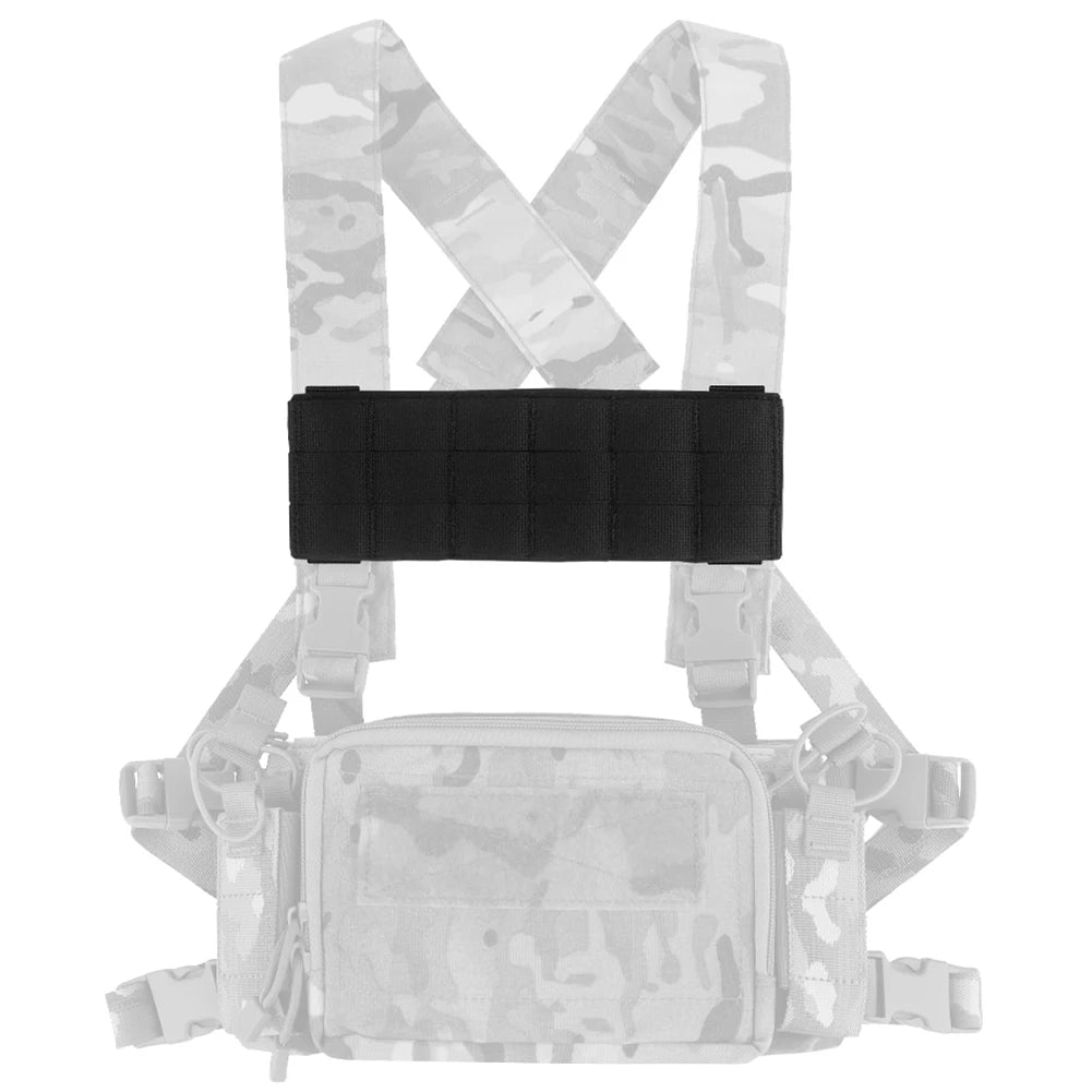 Chest Rig Harnesses Extension Accessories Chest Vest Rig Phone Panel Airsoft Vest Accessories