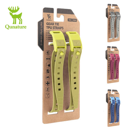 Qunature Cycling Outdoor Binding Strap  Multifunctional TPU Strap High Load Capacity Cargo Securing Bike Bag Water Bottle Holder