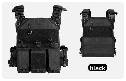 2026 Military Tactical Vest Body Armor Combat Army Gear Hunting Plate Carrier Airsoft Accessories Wargame Pouch Vest
