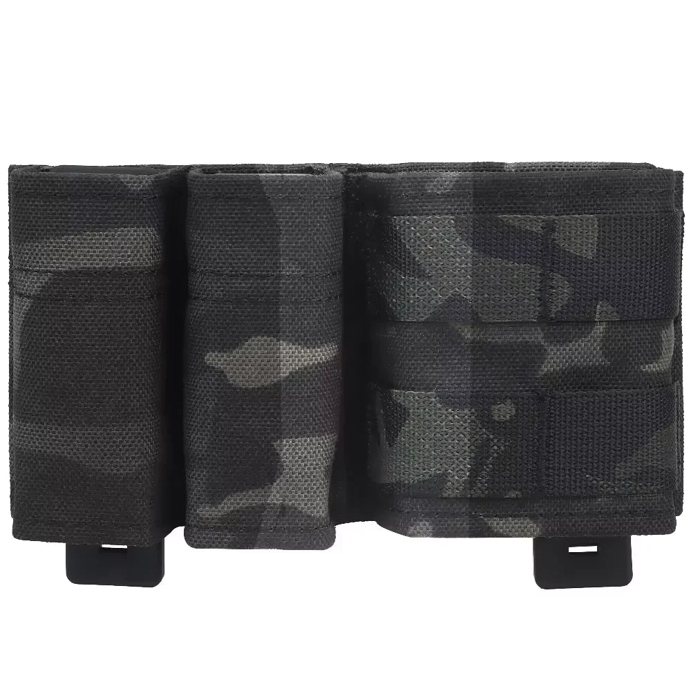 5.56mm Mag Pouch 9mm Mag Pouch Molle Tool Bag Short MAG Bag MOLLE M4 G17 AR15 Airsoft Belt Vest Gear Strap Maclice Clip