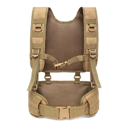 Detachable Tactical Vest Molle Chest Rig Airsoft Waist Belt Duty Belt Army Paintball Equipment Outdoor Hunting Vest