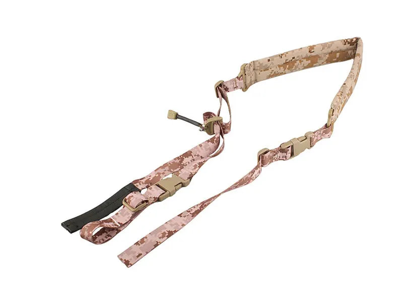 Emersongear Double Point Sling Quick Adjustable Padded Shoulder Strap Hunting Airsoft Belts Shooting Nylon EM8883