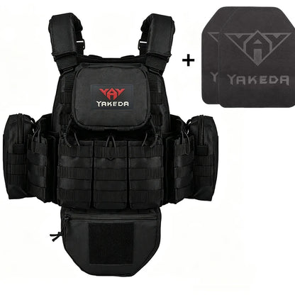 YAKEDA Tactical Vest Multifunctional Molle Breathable and Wear-resistant Outdoor Training Clothing