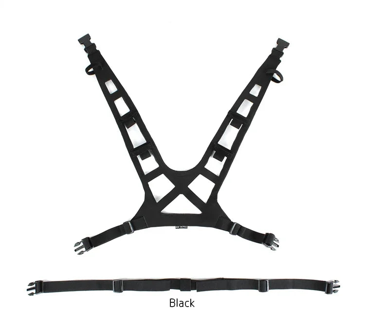 Pew Tactical Molle Airlite Tactical Chest Strap Combat Flexible Harness Outdoor Sports MK4 D3CRM Airsoft Accessories