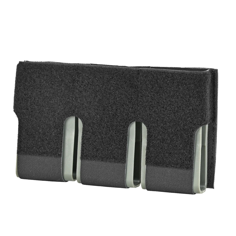 KTS Triple 556 Magazine Pouch Built-In Clips Fast Retrieving M14 M16 AR15 MAG Front Flap Rifle FCSK Plate Carrier Hunting Vest