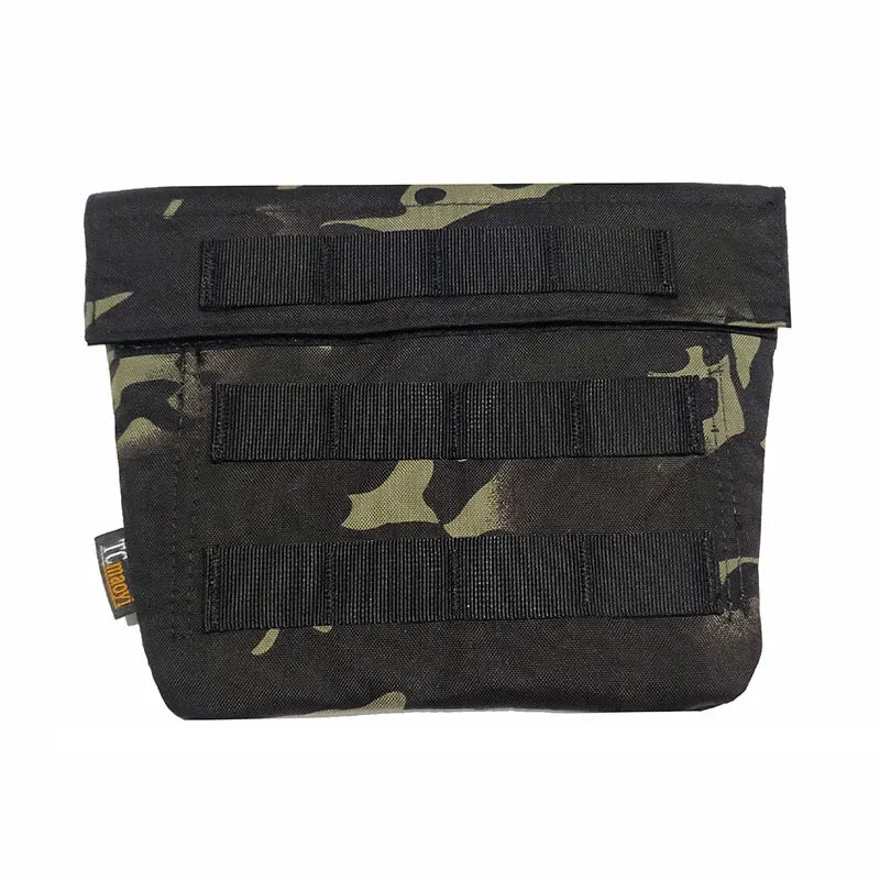 Tactical Modular Abdomen Panel Pouch Plate Carrier Belly Bag Crotch Groin Protective Sundries Bag TC0182
