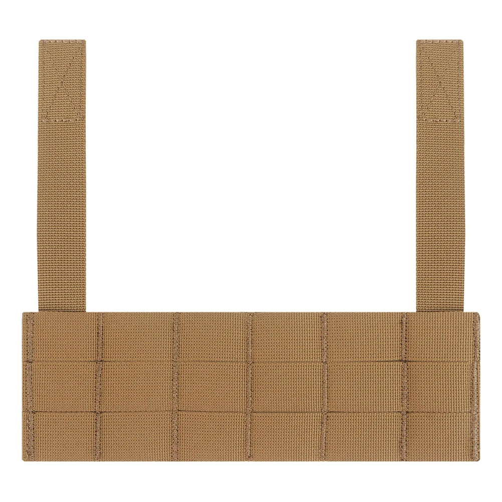 Chest Rig MOLLE Expansion Plate Harnesses Extension Accessories Front Panel Airsoft Vest Accessories