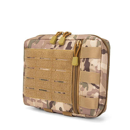 Tactical Molle Admin Pouch Multi-Purpose Pouch Modular EMT EDCOrganizer Tool Pouch Bag Utility Zippered Waist Pack Medical bag