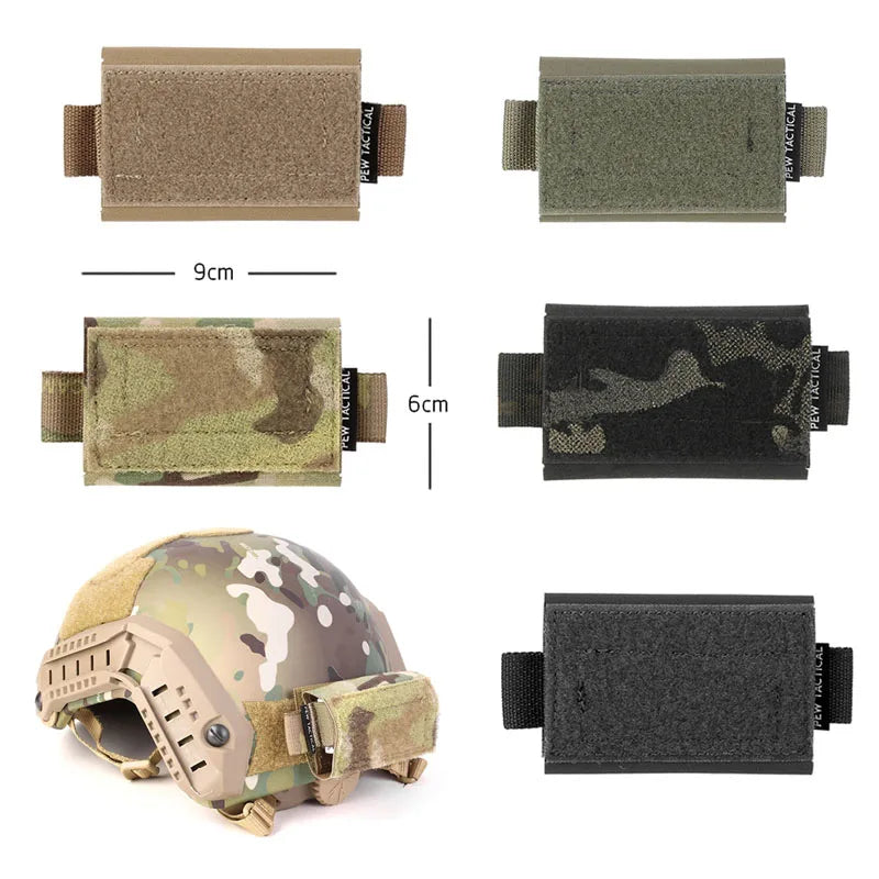 Outdoor Tactical Helmet Battery Case Pouch Battery Storage Bag for CR2 CAR123A 5 #