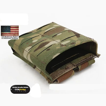 Emersongear Tactical LCS Rifle Magazine Pouch 5.56/7.62mm Singel Mag Carrier MOLLE Pouch Laser Cut Tool Bags Airsoft AK M4