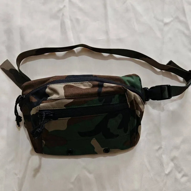 Outdoor Tactical Upgraded Version Adjustable Waist Pack Storage Bag